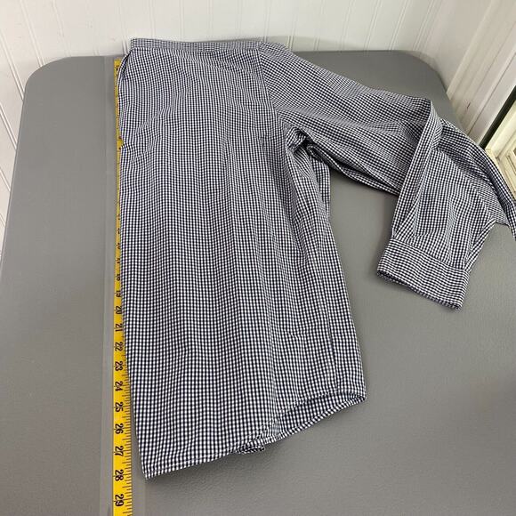 Abercrombie & Fitch Mens Button Down Shirt Large Muscle Long Sleeve Preppy - Picture 8 of 9